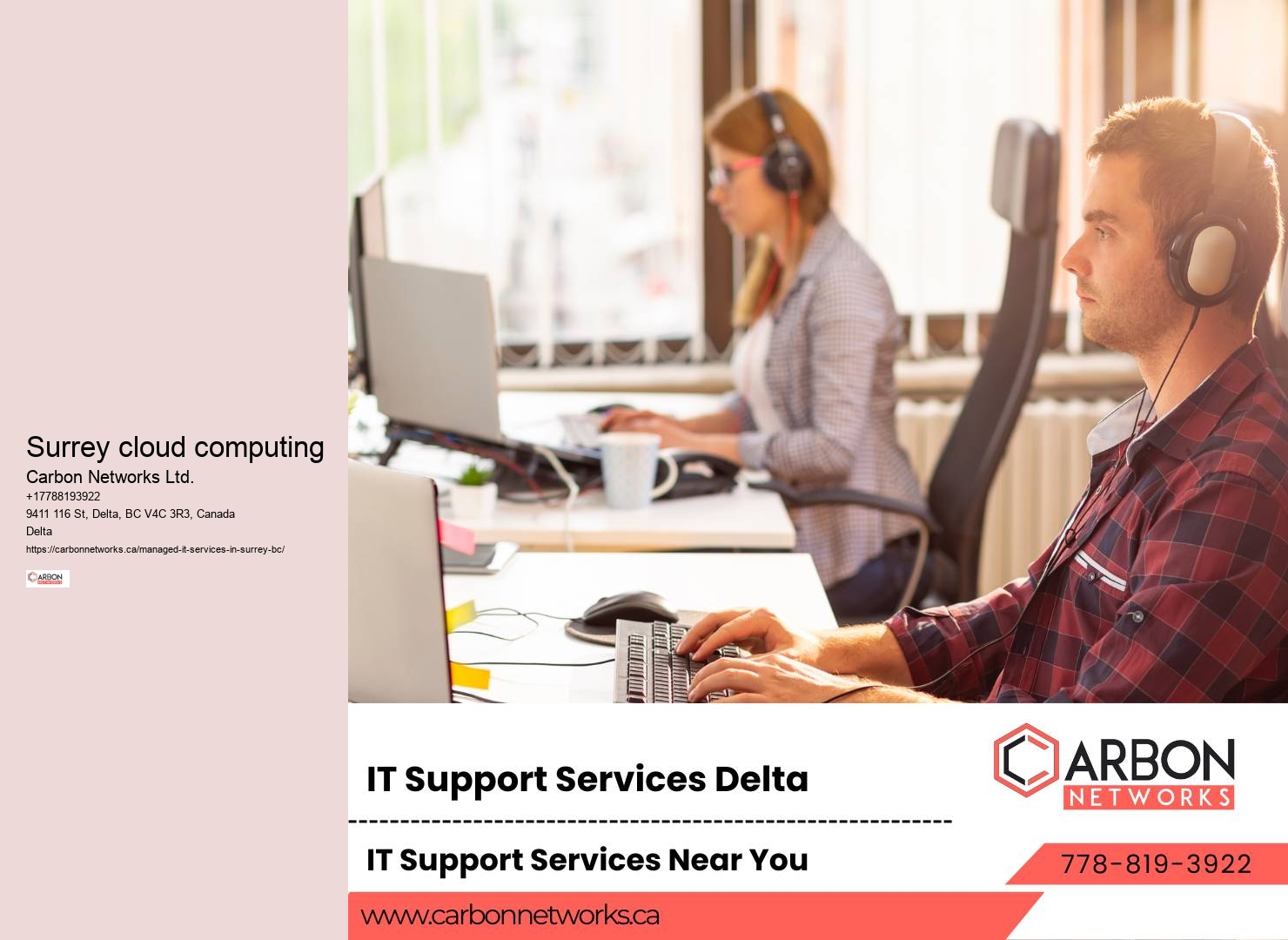 Surrey cloud computing services