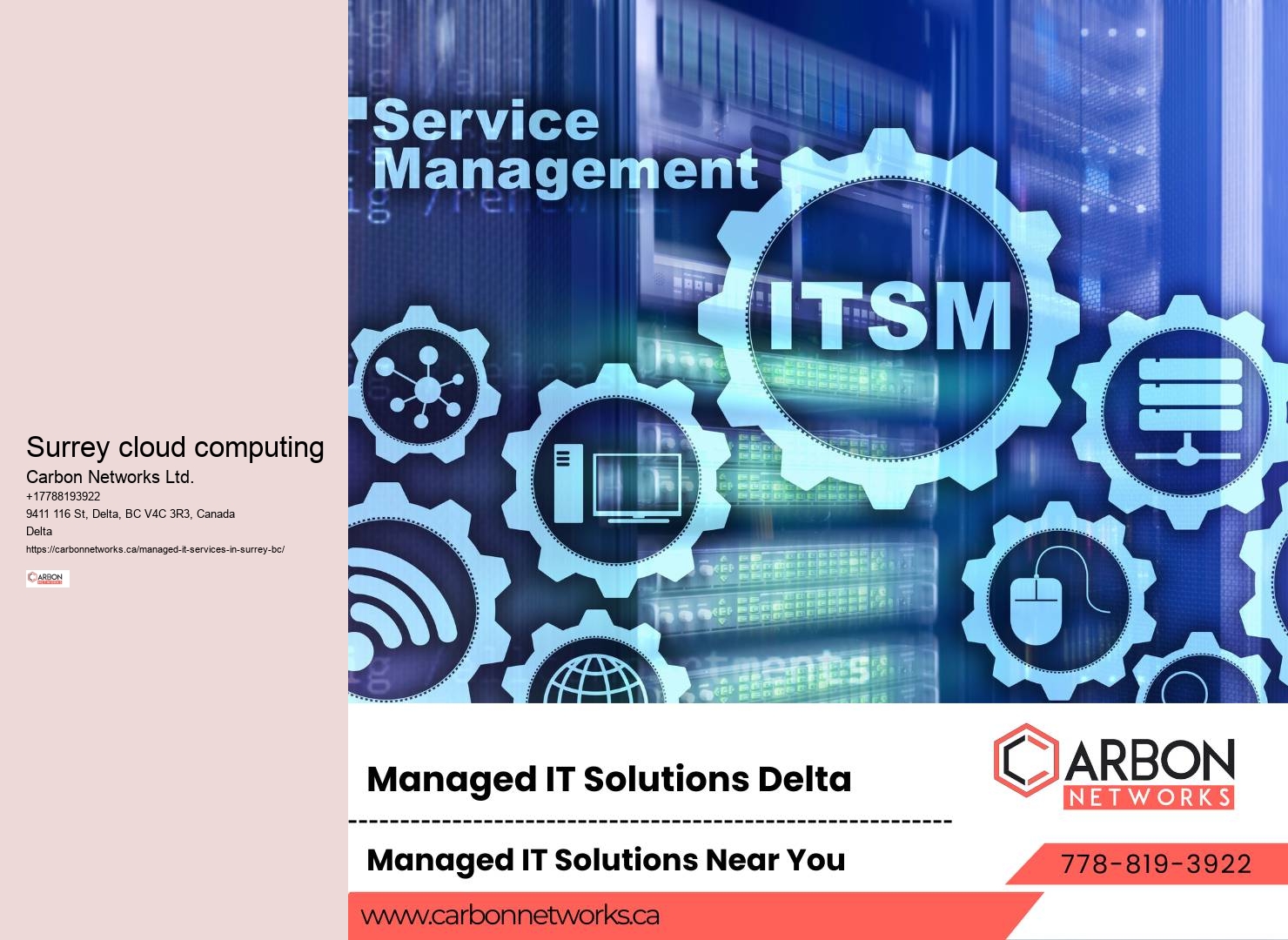 Top-notch Surrey IT Outsourcing
